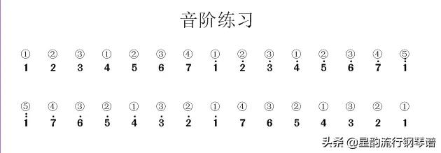 音阶，虫儿飞，可惜不是你，简谱双手【收藏】 