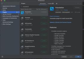 idea之翻译插件Translation接有道词典 